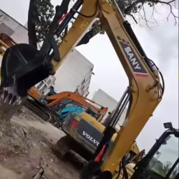 Good Sany SY60C Hydraulic Crawler Excavator Second Hand Digger with 4JG1 Engine