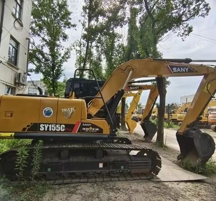 Smooth Working Performance SANY SY155H Excavator for Your Construction Operations