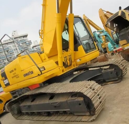 107KW Power Used Komatsu Excavators PC200-7 PC220-7 PC220 for Mining Construction