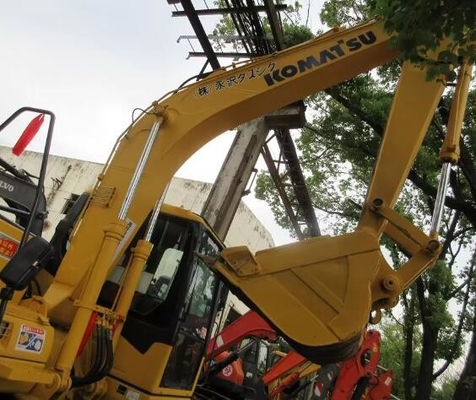 Used KOMATSU PC110 Crawler Excavator with SAA4D95LE-3 Engine and Excellent Performance