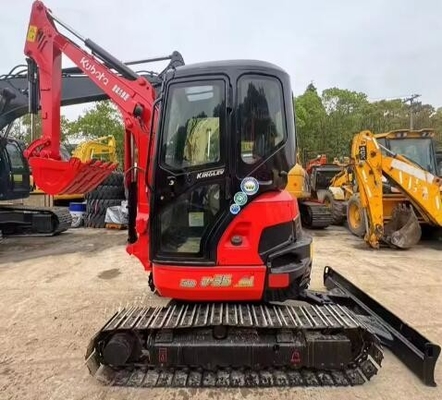3.5 Ton Small Machine Second Hand Kubota U35 Excavator with Original Hydraulic Valve