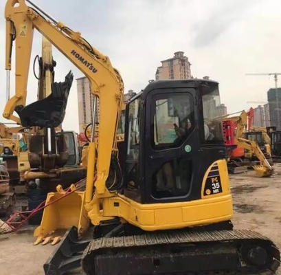 3500 KG Used Komatsu Mini Excavators PC35 PC40 PC55 PC56 PC30 PC15 PC20 Japan Import