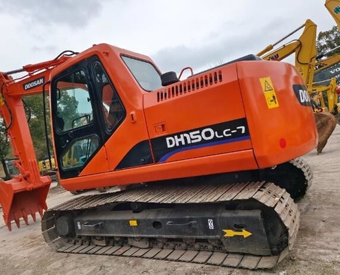 Used DOOSAN DH150LC-7 Excavator with 0.75 Bucket Capacity and 13900 Operating Weight