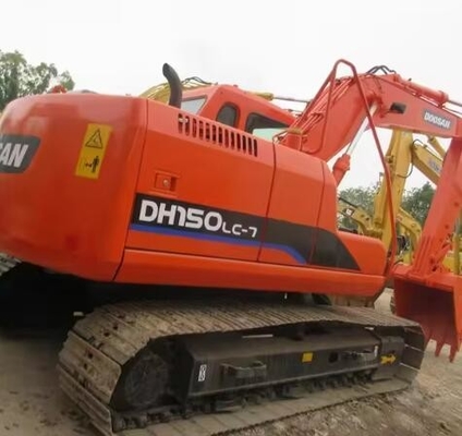 Second hand doosan dh150lc-7 excavator dh150LC-7 wheel excavators in good condition