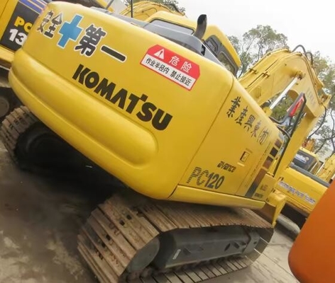 Japan Original Komatsu PC120 Used Hydraulic Crawler Excavator 0.53CBM Bucket Capacity