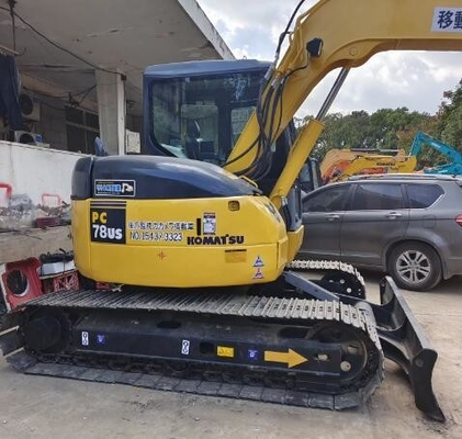 Used Excavator PC78US Good Condition Komatsu PC78US with Original Hydraulic Pump