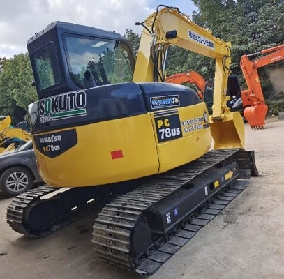 Used Komatsu PC78US Excavator with Original Hydraulic Valve in Good Condition