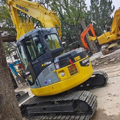 Used Komatsu PC78US Excavator with Komatsu S4D95LE-3 Engine Good Condition