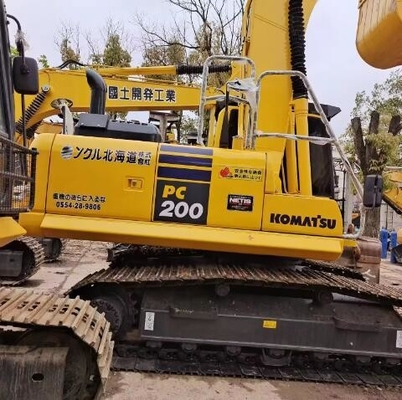 Second hand PC200-8 Used Hydraulic Crawler Excavator Komatsu PC200-8 20 Tons Sold at a