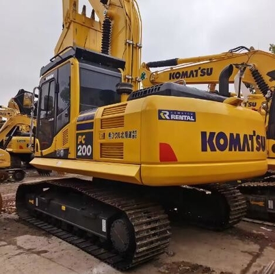 Second Hand Komatsu PC200-8 Excavator Original Japan PC200-8 with Working Hours 0-2000