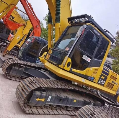 20 Tons Original Komatsu PC200-8 Used Hydraulic Crawler Excavator with Original Engine