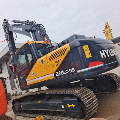 Korea Original Hyundai 220lc-9s Secondhand 20TON Excavator for Construction in Korea