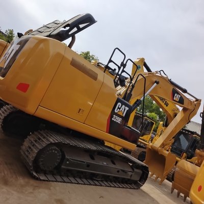 Used Japan 320D 320DL 320D2 320E Crawler Excavator with and 1cbm Bucket Capacity