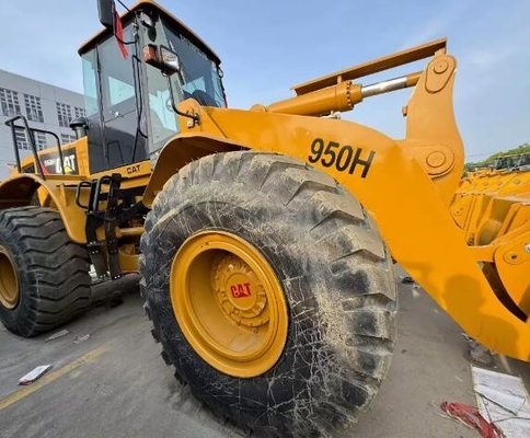 92 KW Front Loader 950H 950 966H Used Caterpillar 966H Wheel Loader with 850 Working Hours