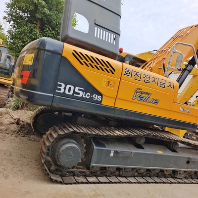 Hyundai305 Hyundai220 Hyundai 305LC-9t Hydraulic Excavators Max Digging Radius 3010MM