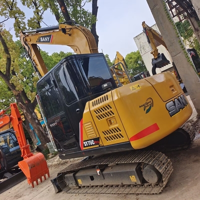 SANY SY60 Second Hand Excavator 6 Ton Mini Excavator with ORIGINAL Engine
