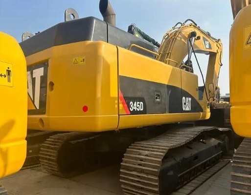 Large Crawler Digger CAT 345D Excavator with Original Hydraulic Pump and C13 Engine