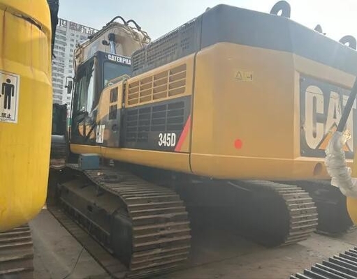 CAT 345D Excavator Used 45 Ton Large Hydraulic Crawler Digger with C13 Engine in Good