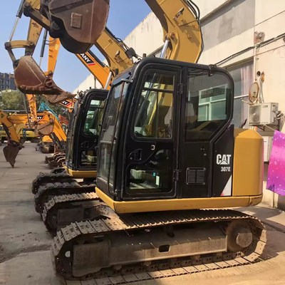 Cat 307E Crawler Machine 6800 KG C2.6 DI Turbo Engine Original Used Small Digger