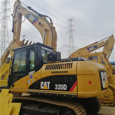 20 Ton Crawler Used Cat 320d2gc Excavators with ORIGINAL Hydraulic Pump Second Hand