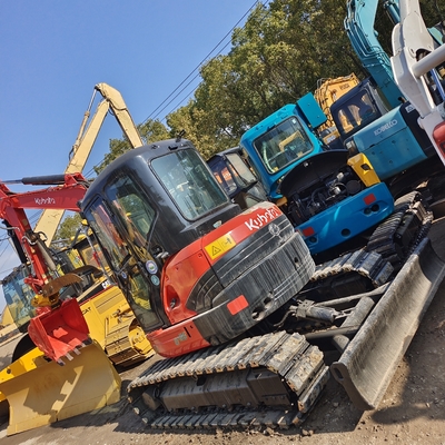 3887 KG Machine Weight Used Kubota U55 35 Excavator Original Japan with Good Condition