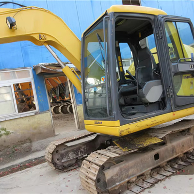 Oil Saving Feature KOMATSU PC70-8 Second Hand Excavator with Original Hydraulic Pump