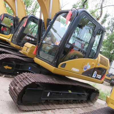 12920 KG Used CAT 312D Crawler Excavator with ORIGINAL Hydraulic Valve Spot Sale